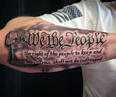 we the people tattoo|2nd amendment tattoos ideas.